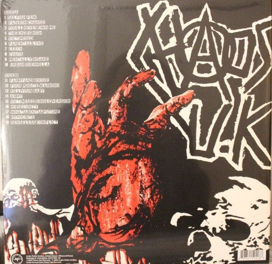 CHAOS U.K. (カオス U.K.) - Total Chaos : The singles Collection (UK 限定再発「グリーンヴァイナル」 LP/ New)