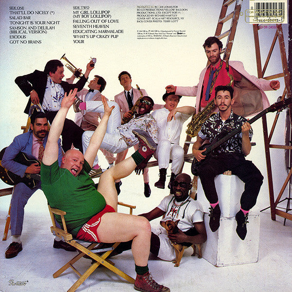BAD MANNERS (バッド・マナーズ) - Forging Ahead  (US '84 再発 LP+インナー) サードアルバム！UK盤とはジャケ違い！