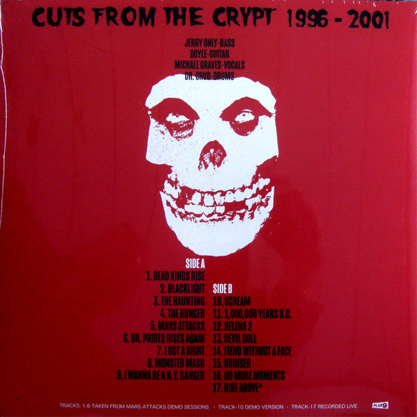 MISFITS (ミスフィッツ) - Cuts From The Crypt (German 限定プレス再発 LP/ New)