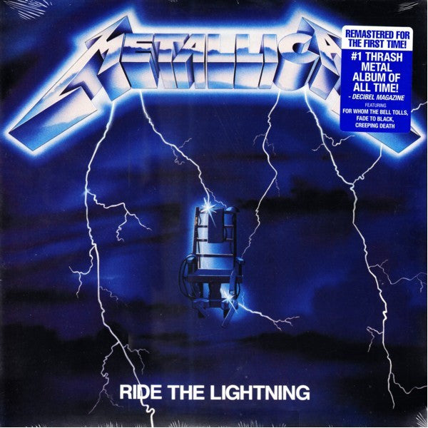 METALLICA (メタリカ)  - Ride The Lightning (US 限定リマスター再発 LP/ New)