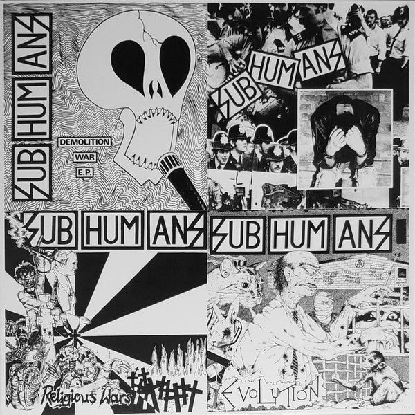 SUBHUMANS (サブヒューマンズ)  - EP-LP (US 限定プレス再発 LP/ New)