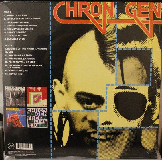 CHRON GEN (クロン・ジェン)  - The Best Of (UK 限定再発「パープルヴァイナル」LP/ New)