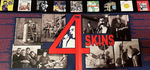 4 SKINS, THE (ザ・フォー・スキンズ) - Singles & Rarities (France 限定プレス再発 2xLP/ New)