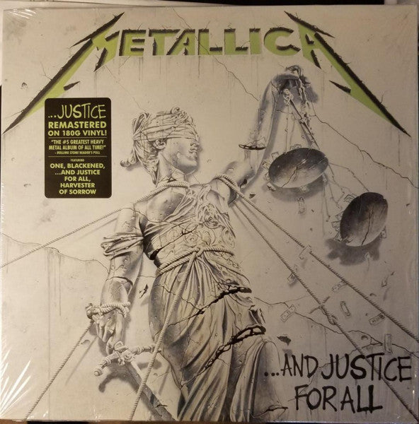 METALLICA (メタリカ)  - … And Justice For All (EU 限定再発180g「ブラックヴァイナル」2xLP/ New)