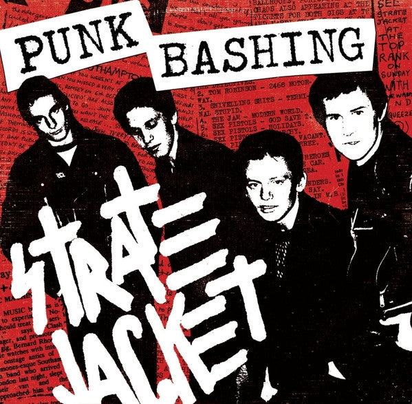 STRATE JACKET (ストラテ・ジャケット)  - Punk Bashing (UK 250枚限定 LP+CD、ブックレット/ New)