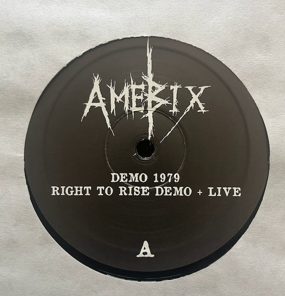AMEBIX, THE (ジ・アメビックス)  - Demo 1979 / Right To Rise Demo + Live (EU 限定プレス再発 LP/ New)