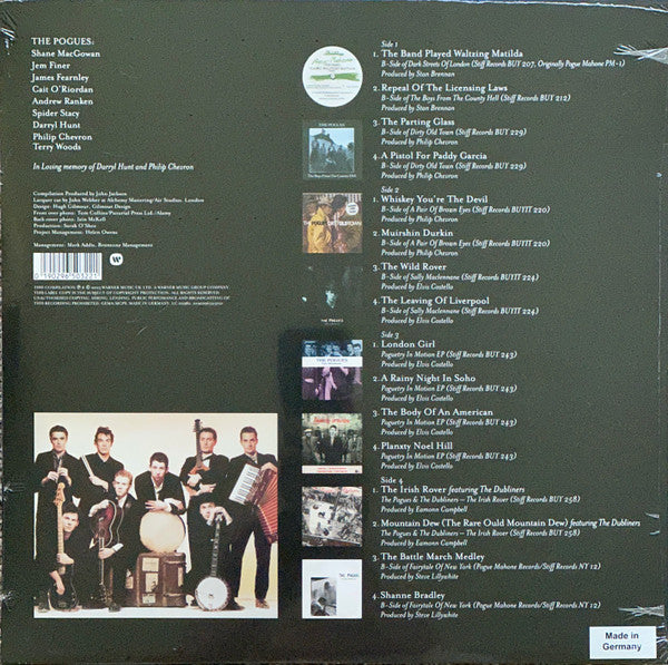 POGUES, THE (ザ・ポーグス)  - The Stiff Records B-Sides : 1984-1987 (US-EU RSD 2023 限定3,000枚ブルーマーブルヴァイナル 2xLP/ New)
