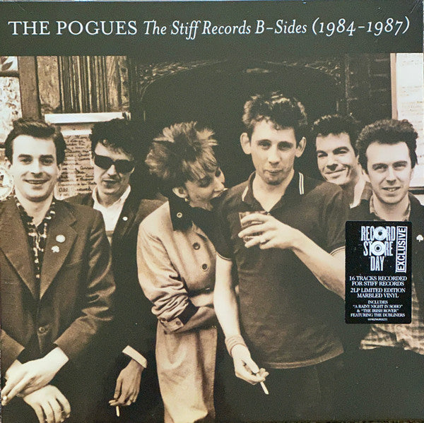 POGUES, THE (ザ・ポーグス)  - The Stiff Records B-Sides : 1984-1987 (US-EU RSD 2023 限定3,000枚ブルーマーブルヴァイナル 2xLP/ New)