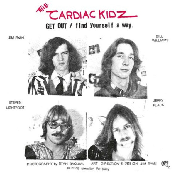 CARDIAC KIDZ, THE (ザ ・カーディアック・キッズ)  - Get Out / Find Yourself A Way  (Italy 限定再発 7"/ New)