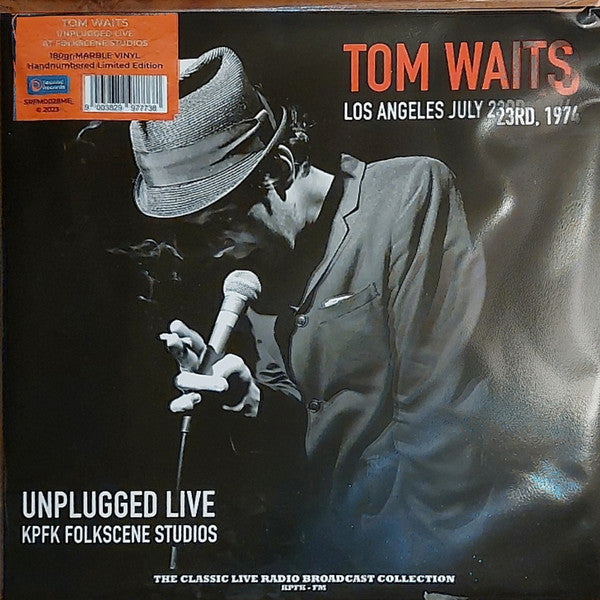 TOM WAITS   (トム・ウェイツ)  - Los Angeles July 23rd, 1974 (EU 500枚限定再発ナンバリング入りマーブルヴァイナル 180g LP/ New)