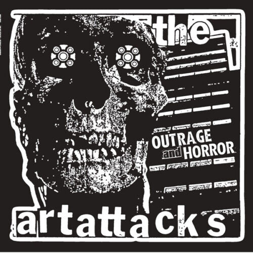 ART ATTACKS, THE (ジ・アート・アタックス)  - Outrage & Horror (UK 500枚限定再発ブラックヴァイナル 180g LP/ New)