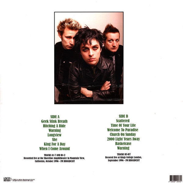 GREEN DAY (グリーン・デイ)  - A Wasteland To Call Home (UK 500枚限定再発「ブラックヴァイナル」 LP/ New)