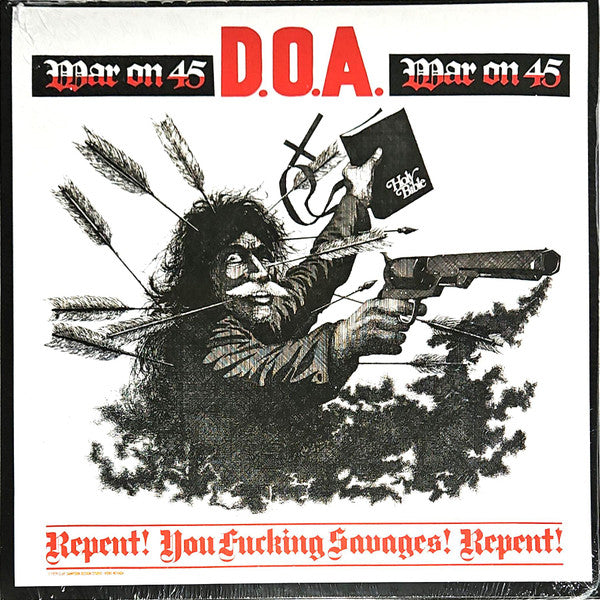 D.O.A. - War On 45 (Canada 500枚限定 「40周年記念再発」チェリーレッドヴァイナル LP/ New)