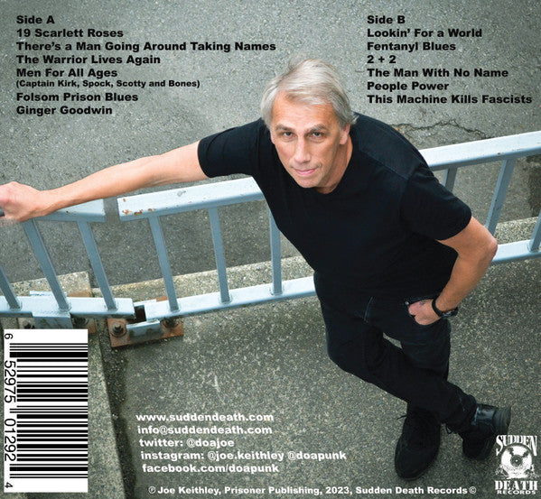 JOE KEITHLEY (ジョー・ケースリー)  - Stand (Canada 500枚限定クリアヴァイバル LP/ New)