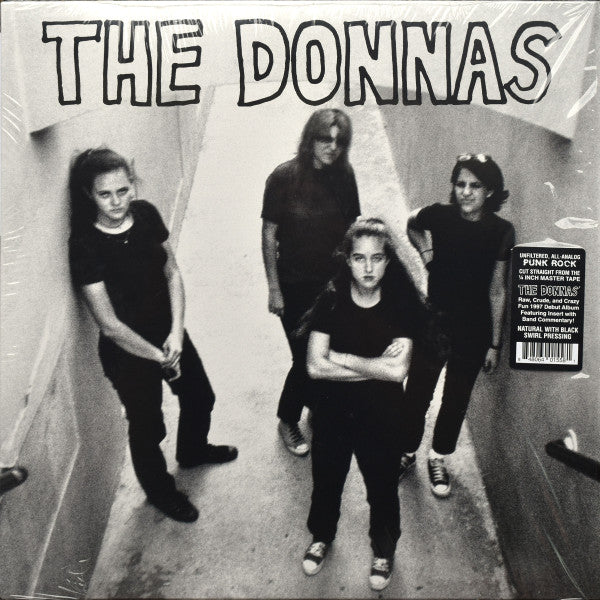 DONNAS, THE (ザ・ドナス)  - S.T. [1st](US 限定再発「ブラックスワールヴァイナル」 LP / New)