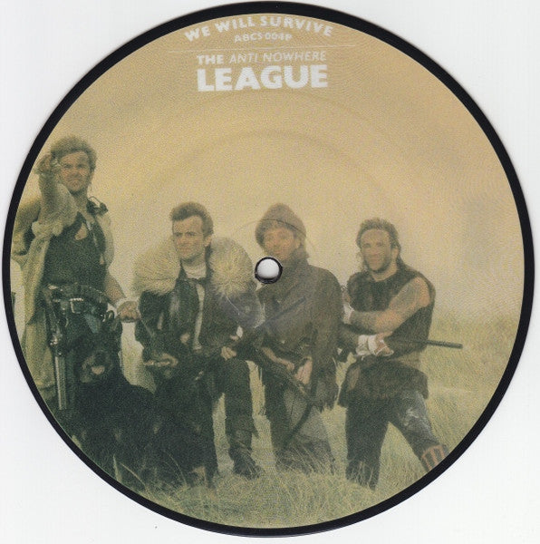 ANTI-NOWHERE LEAGUE (アンチ‐ノーウェア・リーグ) - Out On The Wasteland (UK 限定ピクチャー7"+PVC)