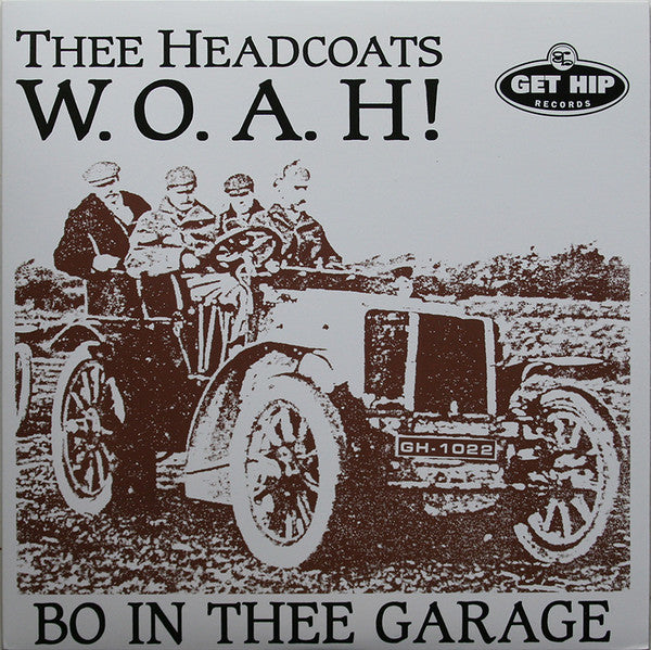 HEADCOATS (ヘッドコーツ)  - W.O.A.H! Bo In Thee Garage (US 限定再発180g 「カラーVINYL」LP/New) ’91年ボ・ディドレー・トリビュート・カヴァ・アルバム！