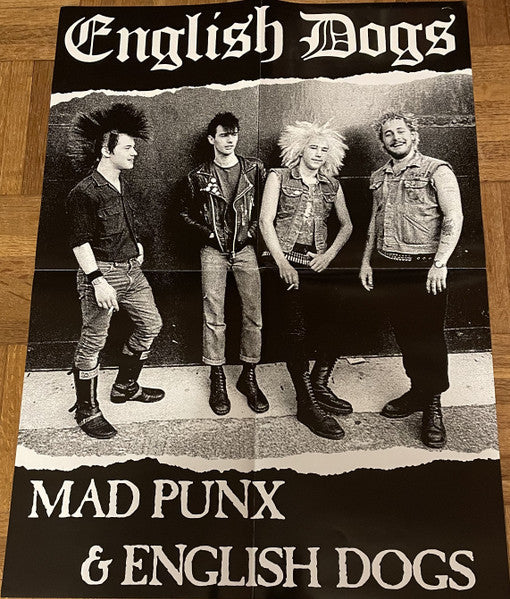 ENGLISH DOGS (イングリッシュ・ドッグス) - Mad Punx & English Dogs + 1982 Demo (US 限定再発 LP/ New)