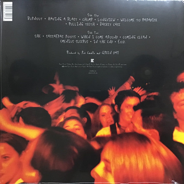 GREEN DAY (グリーン・デイ) - Dookie  (EU 30周年限定再発「ブルーヴァイナル」LP/ New)