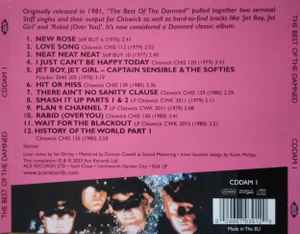 DAMNED, THE (ザ・ダムド)  - The Best Of The Damned : Another Great Record From The Damned (UK '23 正規再発 CD/ New)