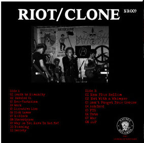 RIOT/CLONE (ライオット/クローン)  - Everything Else Was Just Noise The Singles 1982-2018 (EU 250枚限定レッドヴァイナル LP/ New)