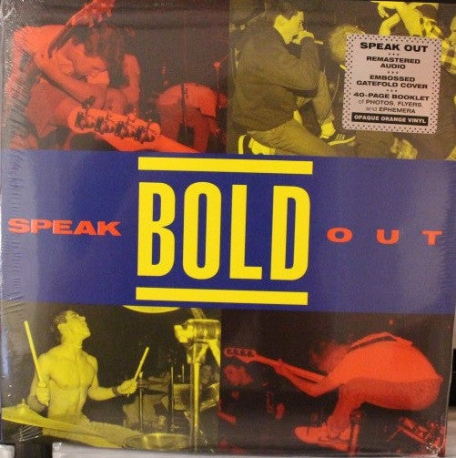 BOLD (ボールド)  - Speak Out (US 1,500枚限定再発「オレンジヴァイナル」LP/New)