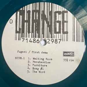FUGAZI (フガジ) - First Demo (US '23年正規再発「限定ブルーグリーンヴァイナル」 LP / New) '88年録音のデモ11曲 !