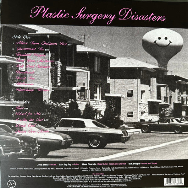 DEAD KENNEDYS (デッド・ケネディーズ) - Plastic Surgery Disasters  (Worldwide 限定再発「パープルヴァイナル」 LP/ New)