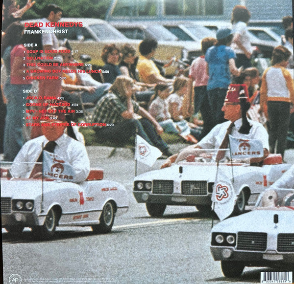 DEAD KENNEDYS (デッド・ケネディーズ)  - Frankenchrist (Worldwide 限定再発「ブルーヴァイナル」 LP/ New)