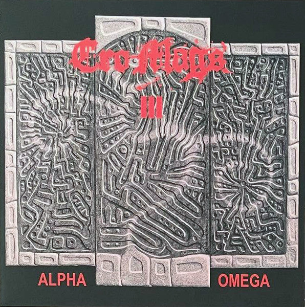 CRO-MAGS (クロ・マグス)  - Alpha Omega (EU 250枚限定再発「ブラックヴァイナル」LP/ New) '92年 3rdアルバム !