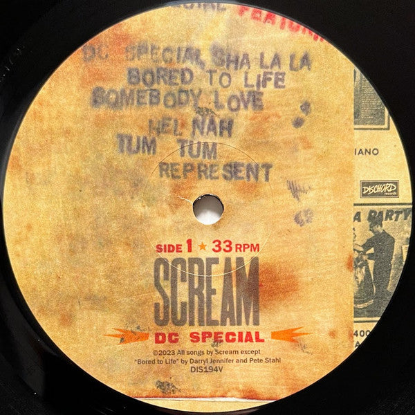SCREAM (スクリーム)  - DC Special (US 初回限定プレス LP/ New)