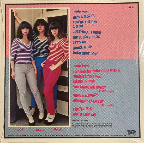 NIKKI AND THE CORVETTES (ニッキー & ザ・コルヴェッツ)  - S.T. [1st] (Spain 限定再発 ボーナス4曲入りLP / New)