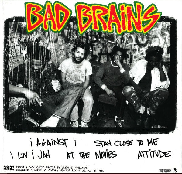 BAD BRAINS (バッド・ブレインズ)  - Omega Sessions (US 限定再発「エメラルドヘイズ・ヴァイナル」LP/ New)