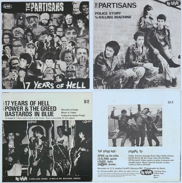 PARTISANS, THE (ザ・パルチサンズ)  - Police Story (Finland 限定再発 LP/New) ファーストアルバム + 4曲！