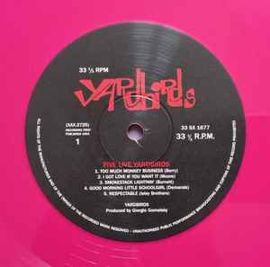 YARDBIRDS (ヤードバーズ)  - FIVE LIVE YARDBIRDS (2024 RSD 2500枚限定再発「クリアレッド・ヴァイナル」LP/New)