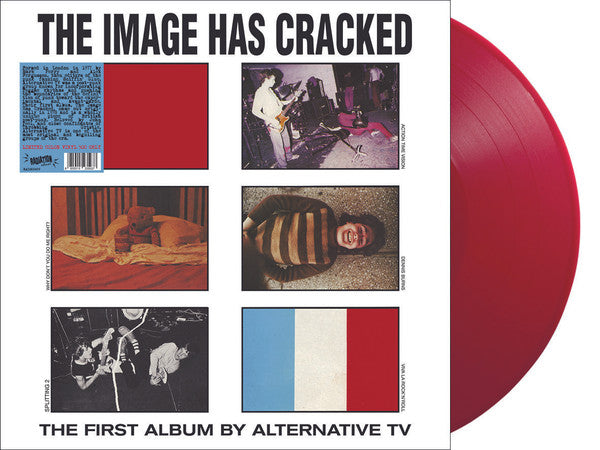 ALTERNATIVE TV (オルタナティブ TV) - The Image Has Cracked  (Italy 限定再発「レッドヴァイナル」LP / New)