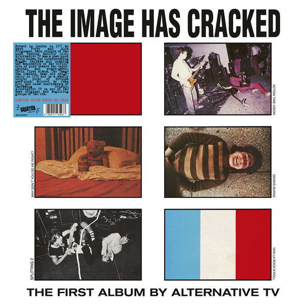 ALTERNATIVE TV (オルタナティブ TV) - The Image Has Cracked  (Italy 限定再発「レッドヴァイナル」LP / New)