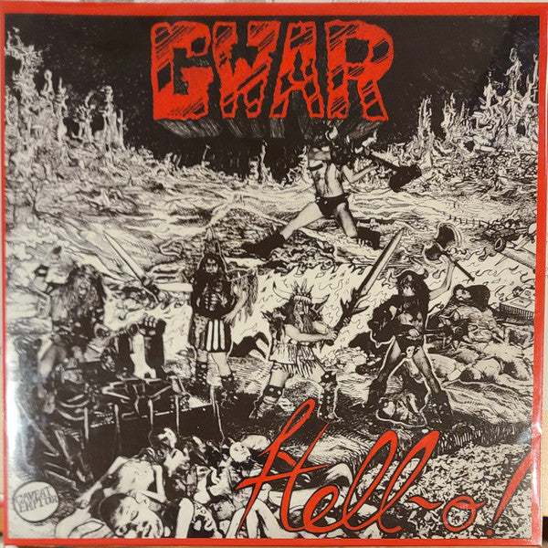 GWAR (グワァー)  - Hell-O! : 36th Anniversary Edition (US 限定再発「レッド＆クリアスプラッターヴァイナル」LP/ New)