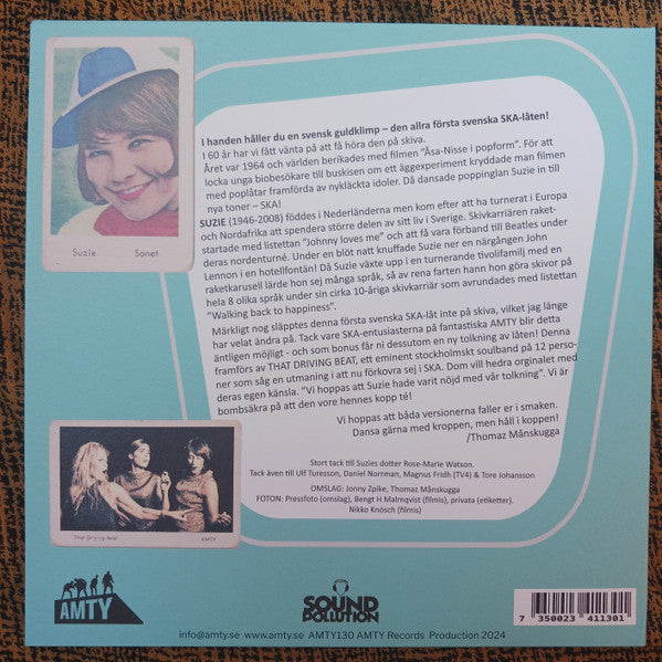 SUZIE (スージー )  - My Cup of Tea  (日本ジャケ付き限定再発 7インチ/New) 北欧版ミリー・スモール「マイ・ボーイ・ロリポップ」！