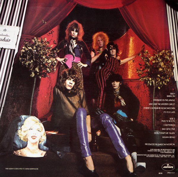 NEW YORK DOLLS (ニュー・ヨーク・ドールズ)  - In Too Much Too Soon (US 限定プレス再発 LP / New)