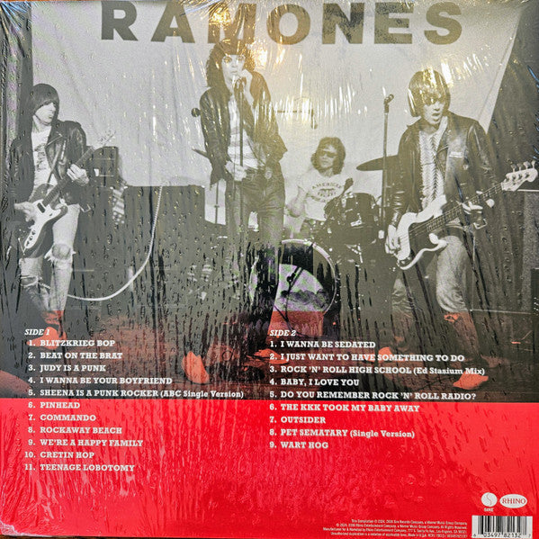 RAMONES (ラモーンズ)  - Greatest Hits (US 「RSD / BLACK FRIDAY 2024」限定再発レッドヴァイナル LP/ New)