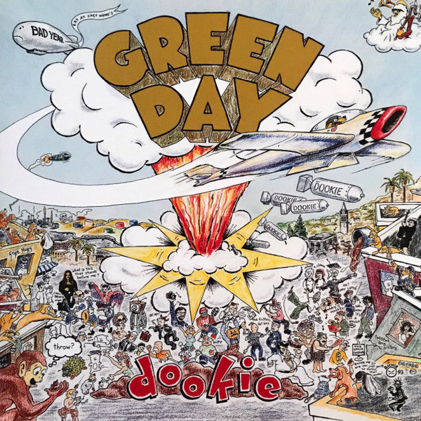 GREEN DAY (グリーン・デイ) - Dookie (EU 限定プレス再発「ブラックヴァイナル」 LP/ New)