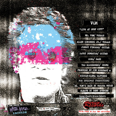 VOM (ヴォム)  - Live At Surf City (US「正規」限定プレス再発 7"/ New) '78年の唯一EP !