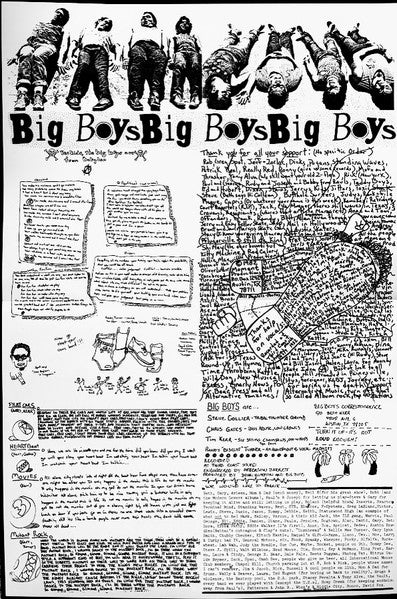 BIG BOYS  (ビッグ・ボーイズ)  - Fun, Fun, Fun / Frat Cars (US 正規再発「500枚限定マルーンヴァイナル」LP/ New)