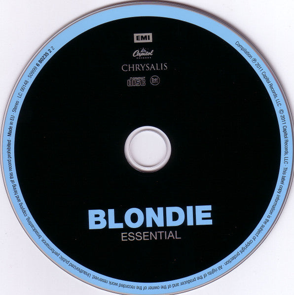 BLONDIE (ブロンディ)  - Essential (EU 限定プレス再発 CD/ New)