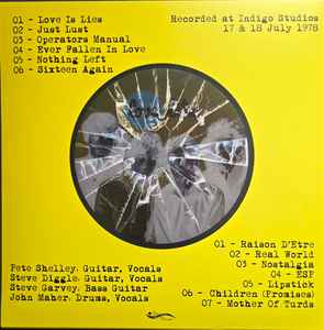 BUZZCOCKS (バズコックス)  - Nostalgia : The "Love Bites" Demos 1978 (EU 限定「カラーヴァイナル」 LP/ New) 2nd アルバムのデモ音源集！