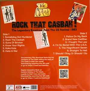 CLASH, THE (ザ・クラッシュ)  - Rock That Casbah! (EU 500枚限定ナンバリング入り「スプラッターヴァイナル」LP/ New) '83年USフェスティバル！