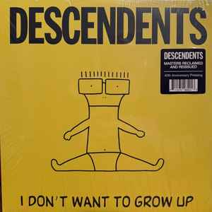 DESCENDENTS (ディセンデンツ)  - I Don't Want To Grow Up (US '25 正規再発「限定ブラックヴァイナル」LP/ New) '85年セカンド！40周年記念リイシュー！