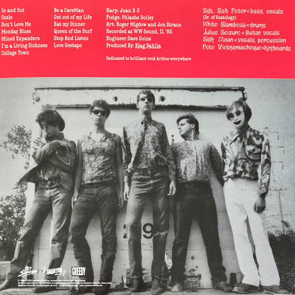 DWARVES (ドワーヴス)  - Horror Stories (Italy 正規再発「500枚限定レッドヴァイナル」LP/ New) '86年のカルトクラシック・デビューアルバム !