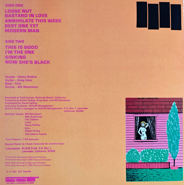 BLACK FLAG (ブラック・フラッグ)  - Loose Nut (EU 限定リプロ再発 LP/ New) '85年5th アルバム！